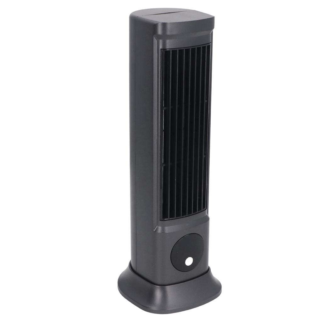 Desktop Tower Fan Professional Efficient Quiet 3 Levels Adjustable Bladeless Desk Fan for Bedroom