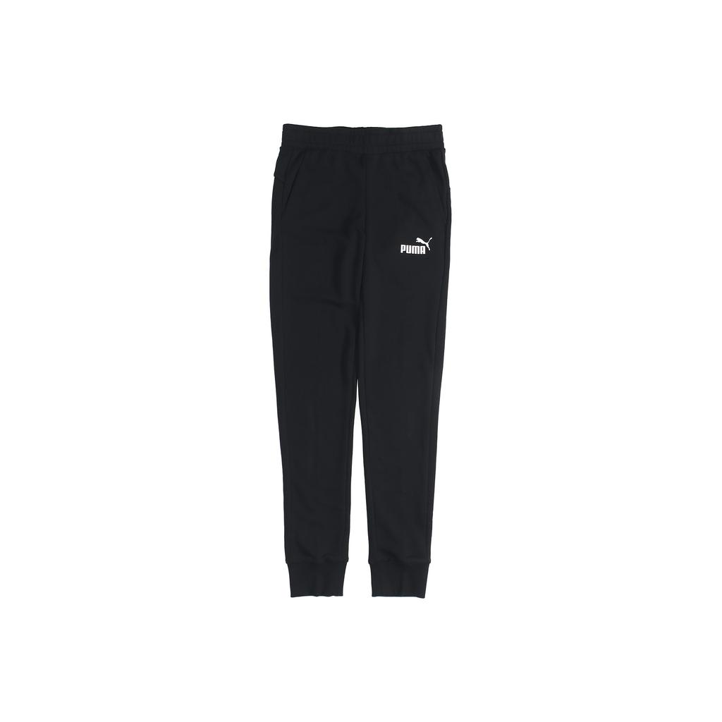 Puma Трикотажные дышащие спортивные длинные брюки мужские низы черные 852429-01