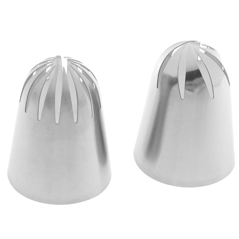 3Pcs Large Icing Piping Tips Set Cream Nozzles Diy Dessert Pastry Tips