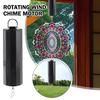 Подвесной вращающийся мотор для ветряных колокольчиков 30 об/мин Мотор для ветряных вертушек Работа от батареек Для помещений Диско-шары Декор ветряной мельницы Q6N2
