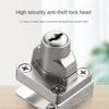 Security Cabinet Display Lock Single/Double Door Lockset New Cabinet Door Lock  Showcase