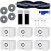 Accessory Pack - Phonillico® - Ecovacs Deebot T20 Omni - 6 Dust Bags - 1 Extractor Roller - 2 Filters