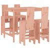 VidaXL 5-piece Garden Bar Set Solid Douglas Wood, Pub Set, Patio Bar Set, Table Set 3157780