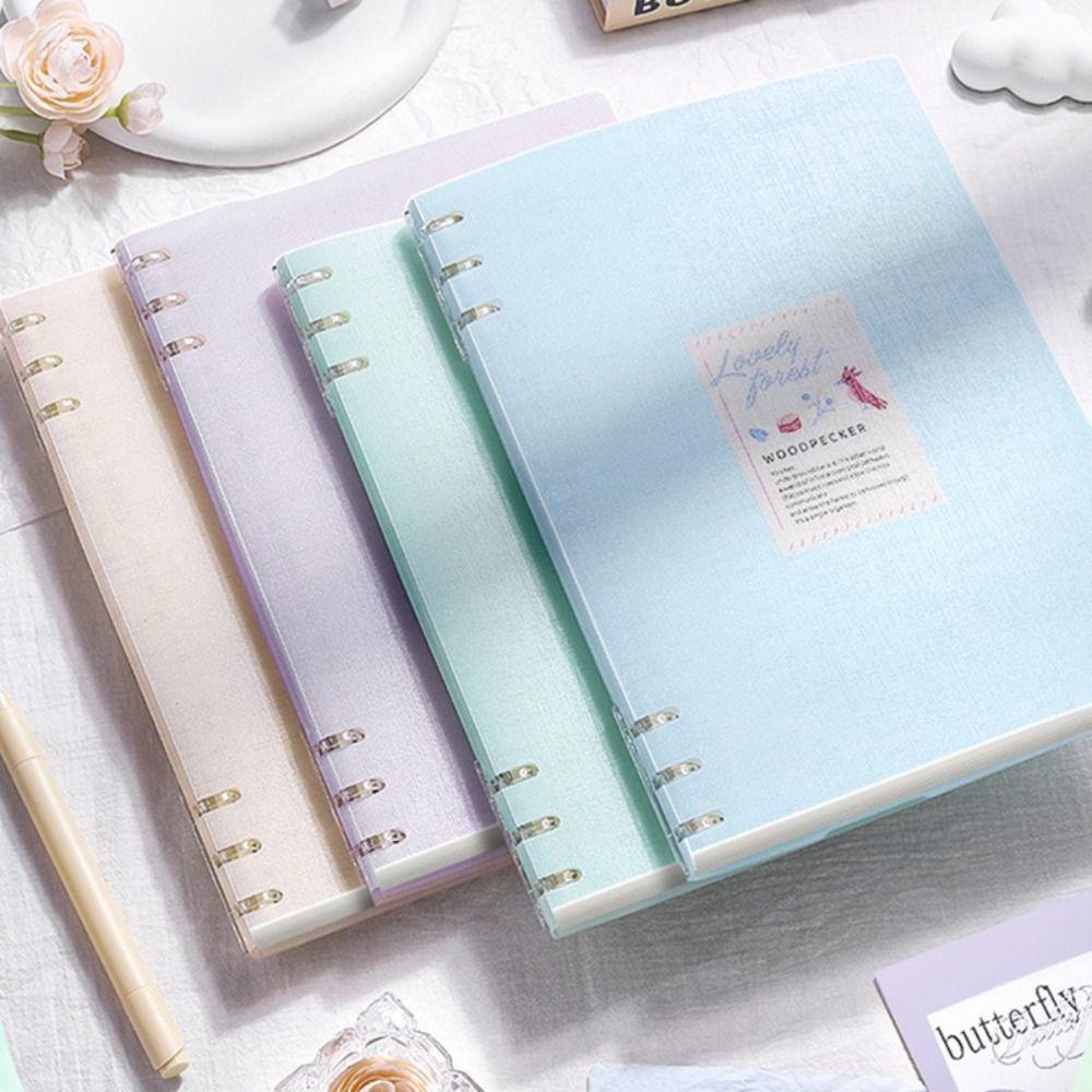 Detachable Binder Ring Writing Notepad A5/B5 Hand Account Book High Quality Diary Book Gift
