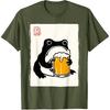 Grumpy Frog Bar Pub Crawl Drinking Funny Beer T-Shirt