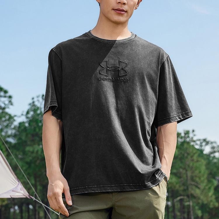 Under Armour Футболка унисекс Сумеречный черный 15236123-001