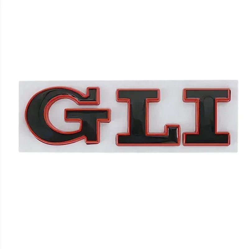 2026 Hot VOLKSWAGEN 3D Metal Car Letters GLI Logo Rear Trunk Front Grill Badge Emblem Sticker Decals For Volkswagen VW Jetta MK2 zf5
