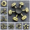 Zinc Zinc Zinc Alloy Finger Spinner Brass Color Hand Spinning Gyro Toy Fidget Spinner  Adults Gift