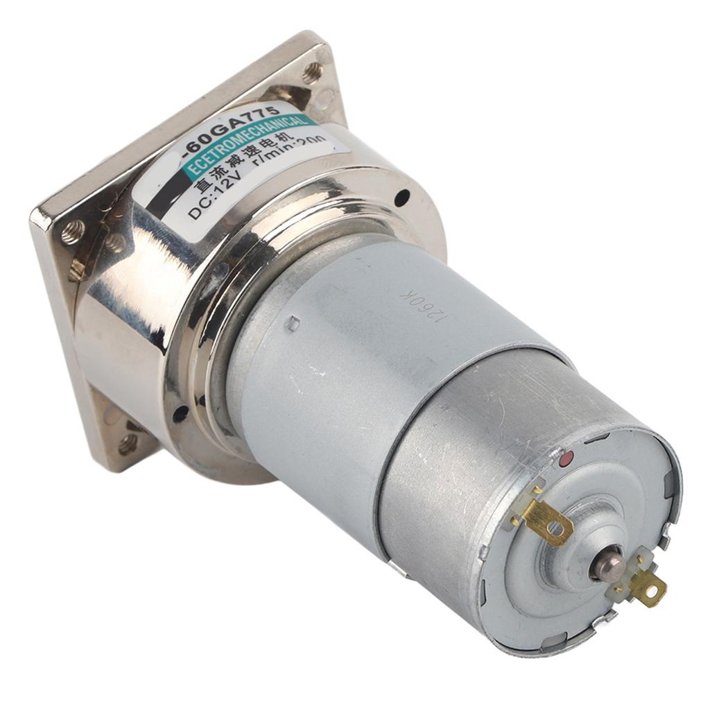 XD60GA?775 DC12V 35W Большой крутящий момент Регулируемая скорость Микро DC Редукторный двигатель