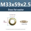 Yigu Durable Brass Flat Washers: M2-M12 Screws