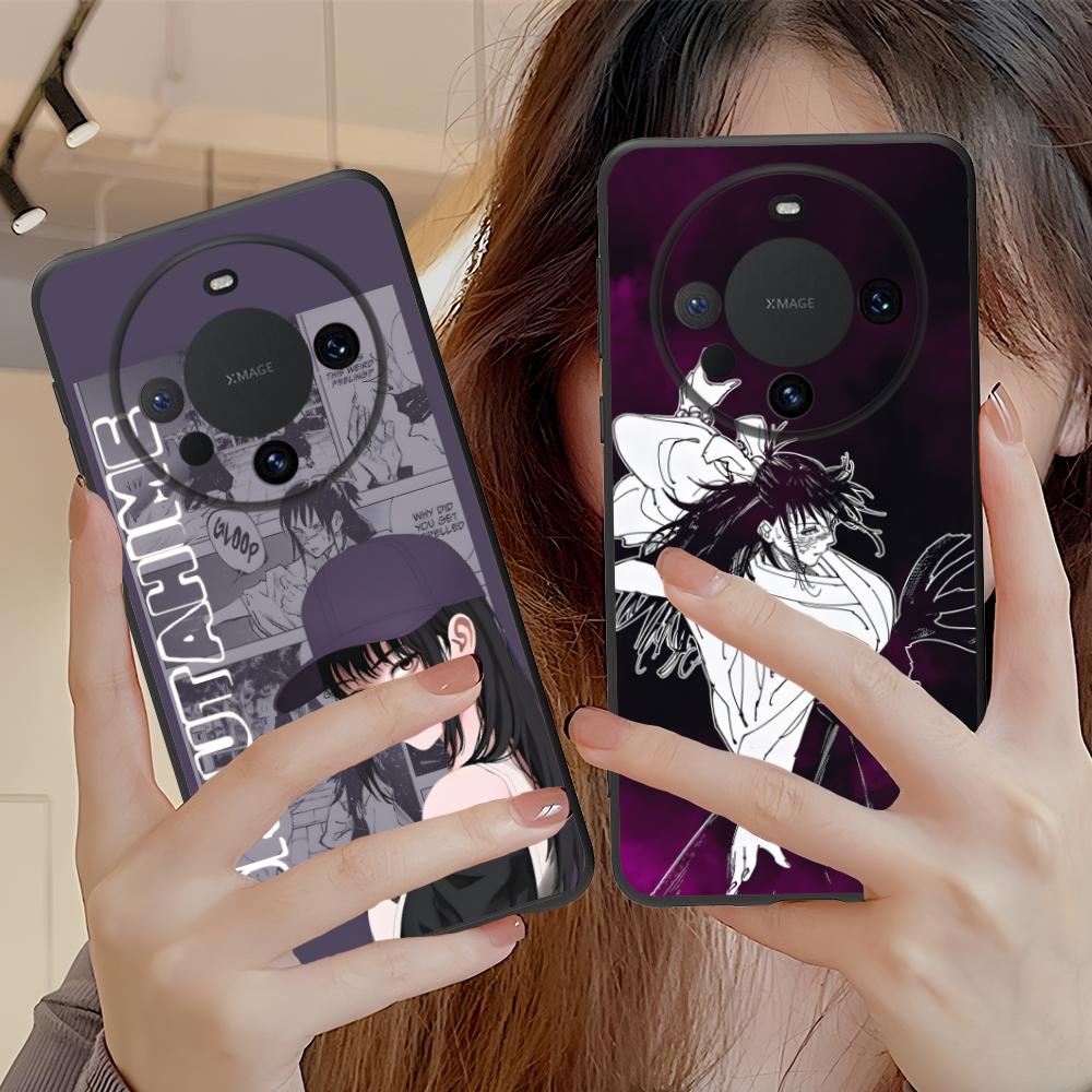 JJK Utahime Iori Матовый ТПУ Чехол для Мобильного Телефона для Huawei Mate 60 50 40 30 20 10 Pro Plus Lite E 5G Цветной Печатный Чехол