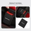 ECLD4 2PCS Car Seat Belt Anti Scratch Buckle Protector Cover Accessories For Mercedes Benz AMG C180 C300 W124 W176 W177 C200 C260 GLC
