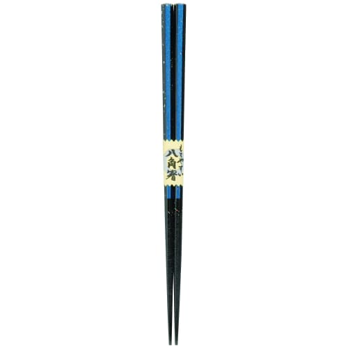 Kawai Chopsticks, Dishwasher Safe, Octagonal, Seine Blue, 23cm, 102603