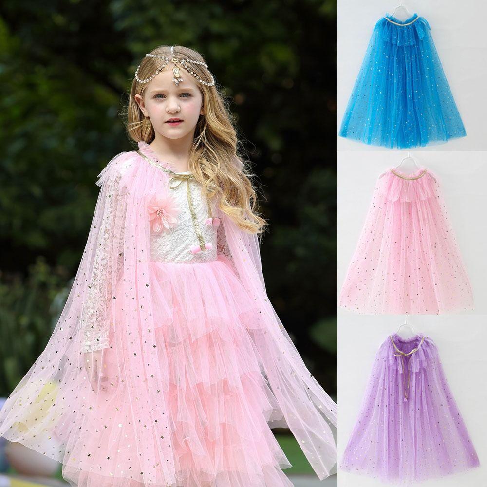 Party Supplies Princess Dress Up Cloaks Party Kids Birthday Costumes  Halloween Christmas