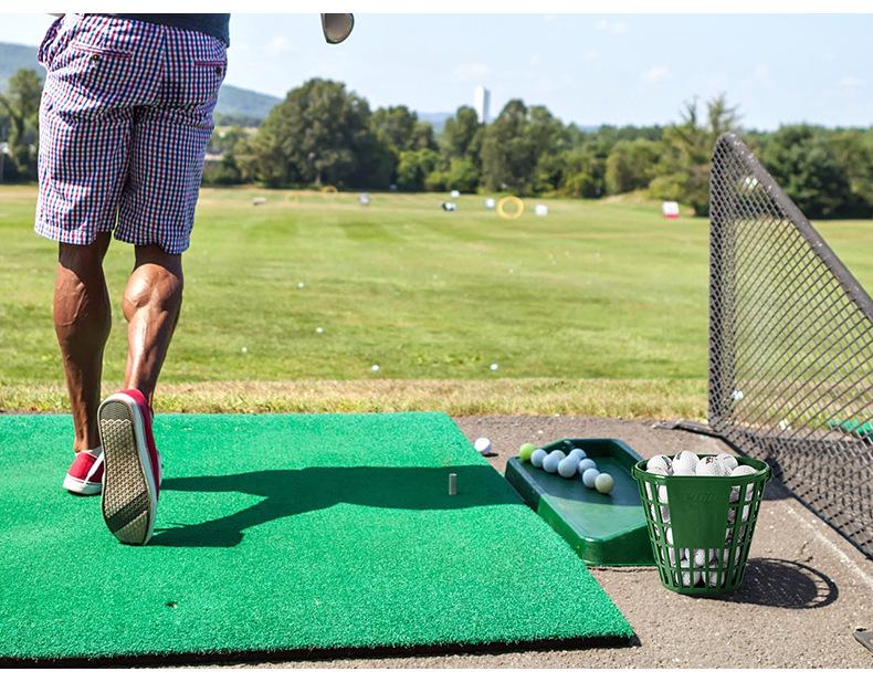 Сетчатый сачок для мячей PGM Golf и корзина - Вместимость 50 мячей для использования на тренировочном поле