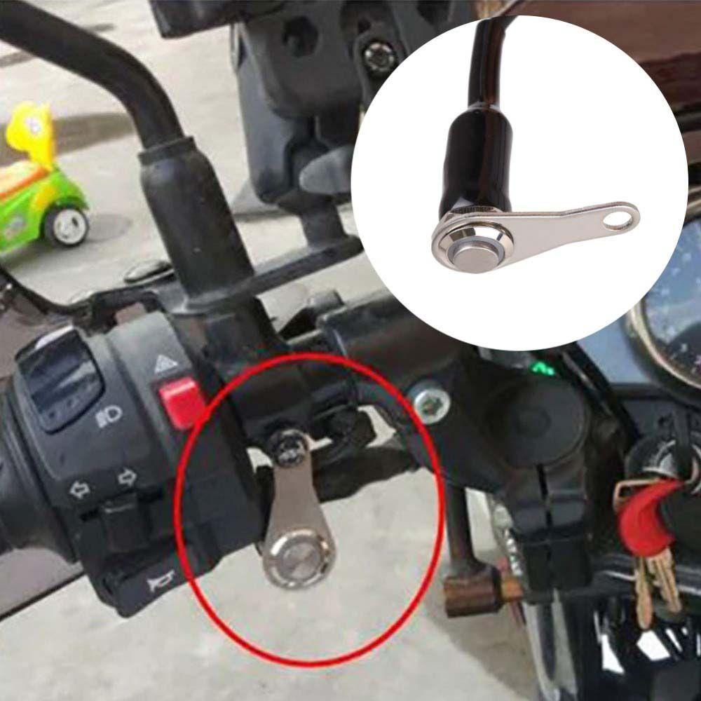 Aluminum Zinc Zinc Alloy Handlebar Mount Push Button Motorcycle LED Light Switch Push Button Fog Light switch