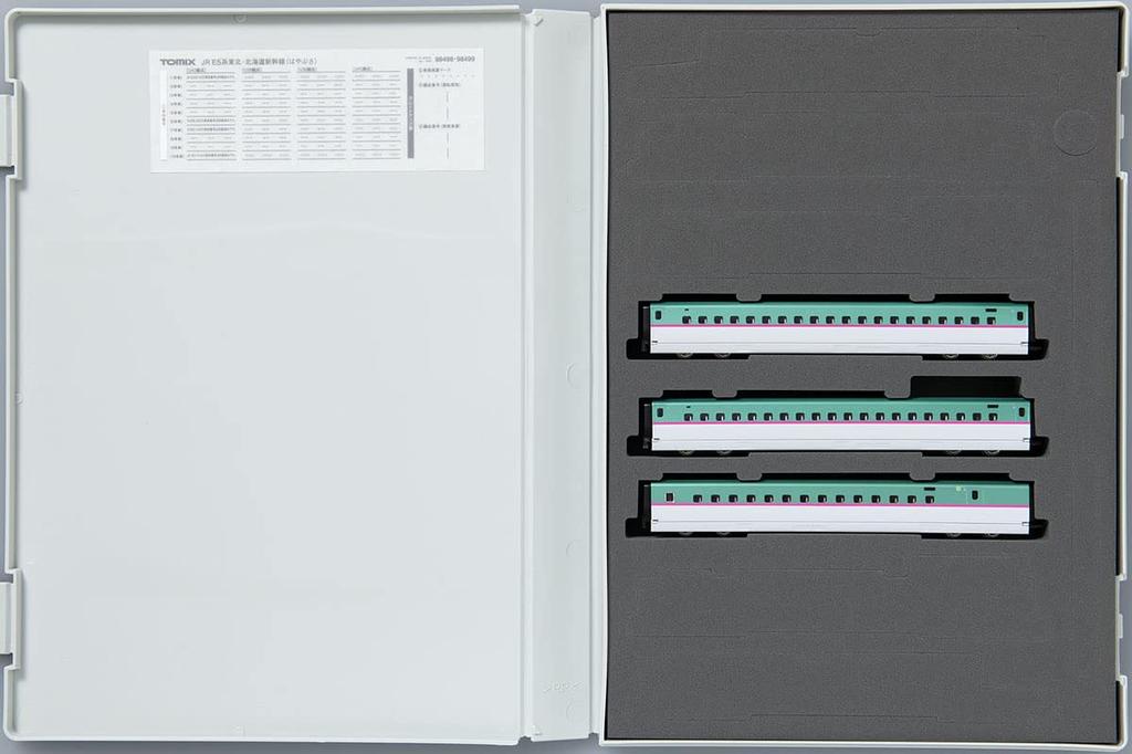 TOMIX N gauge JR серия E5 Тохоку-Хоккайдо Синкансэн Хаябуса дополнительный набор B 98499 модель поезда