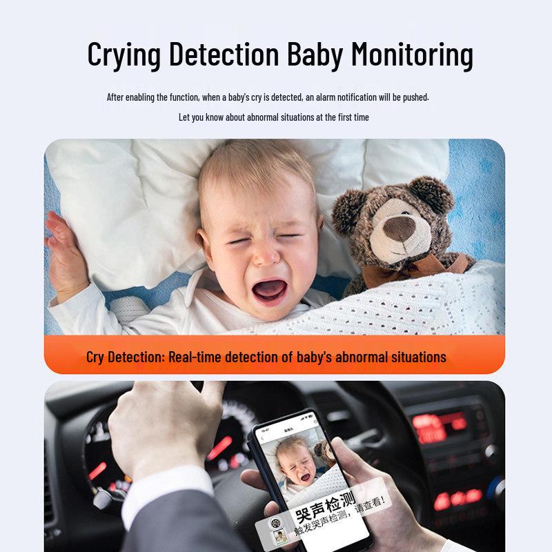 360° Smart Home Monitor with Two-Way Video Calling & Remote Mobile Access