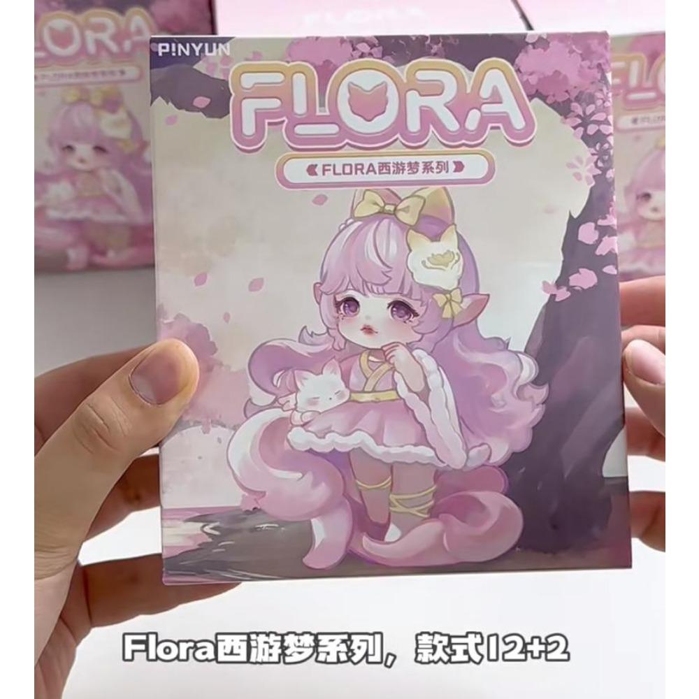 В наличии Flora Путешествие на Запад Мечта Blind Box Оригинальные Модные Милые Куклы Фигурки Настольные Украшения Подарки Для Девочек