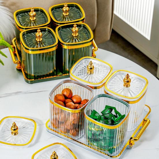 Банка для хранения приправ, контейнер для хранения продуктов, не содержит BPA, прозрачный дизайн, универсальная герметичная банка для специй с пылезащитной крышкой