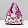 Retro Totes Bags for Women  Trendy Vintage Print Flower Handbag Female