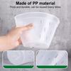 Clear Orchid Pot Reusable Orchid Flowerpot with Holes Plastic Ventilated Planter for Repotting Growing