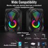 Computer Speaker Deep Bass Sound Loudspeaker USB Mini Audio Speakers For Laptop Notebook Desktop PC Multimedia Loudspeakers