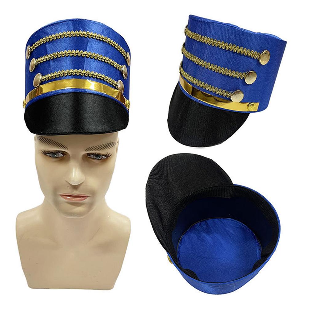 Vintage Styles Nutcrackers High Hat Unisex Costume Hat Christmas Party Hat for Seasonal Gatherings and Theatrical Shows