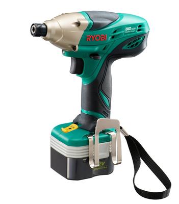 Старый аккумуляторный ударный гайковерт Ryobi 12 В 658420A BID-1229