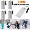 Греющие коврики для тела Портативный 5В Массажный нагревательный коврик Plug And Play Зимние грелки Листы Нагреватель для ног Коврик для мыши Обувь