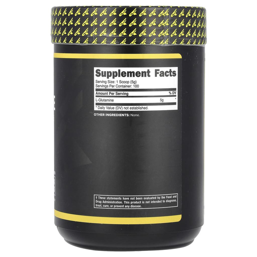 L-Glutamine, Unflavored, 500G (1.1Lb)