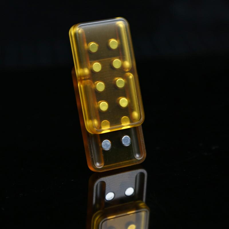 Двухслойный слайдер-фиджет Пэй Аутизм СДВГ Металлические EDC Фиджет-игрушки Игрушки для офисного стола Игрушки для снятия тревоги и стресса Подарок для взрослых