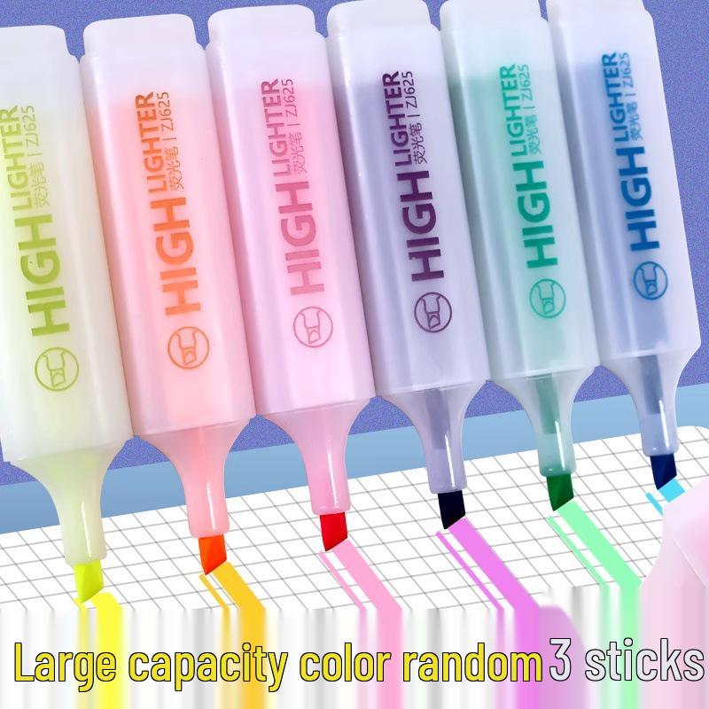 Student Candy Color Bold Highlighters - Fresh Style for Junior High