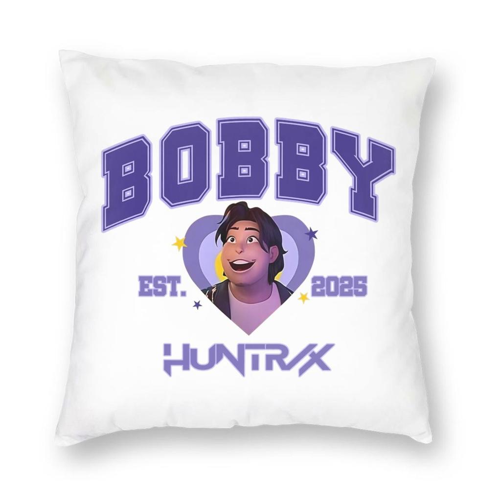 Kpop Охотники на демонов Saja Boys Наволочка Принт Полиэстер Наволочка-подушка Подарок Наволочка для подушки Домашний Квадратный 40X40 см