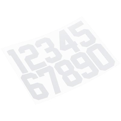 Светоотражающие наклейки с номерами для почтового ящика, высота 8,3 дюйма, 0 - 9, виниловые самоклеящиеся номера адреса для почтового ящика, окна, двери, тон 5, набор
