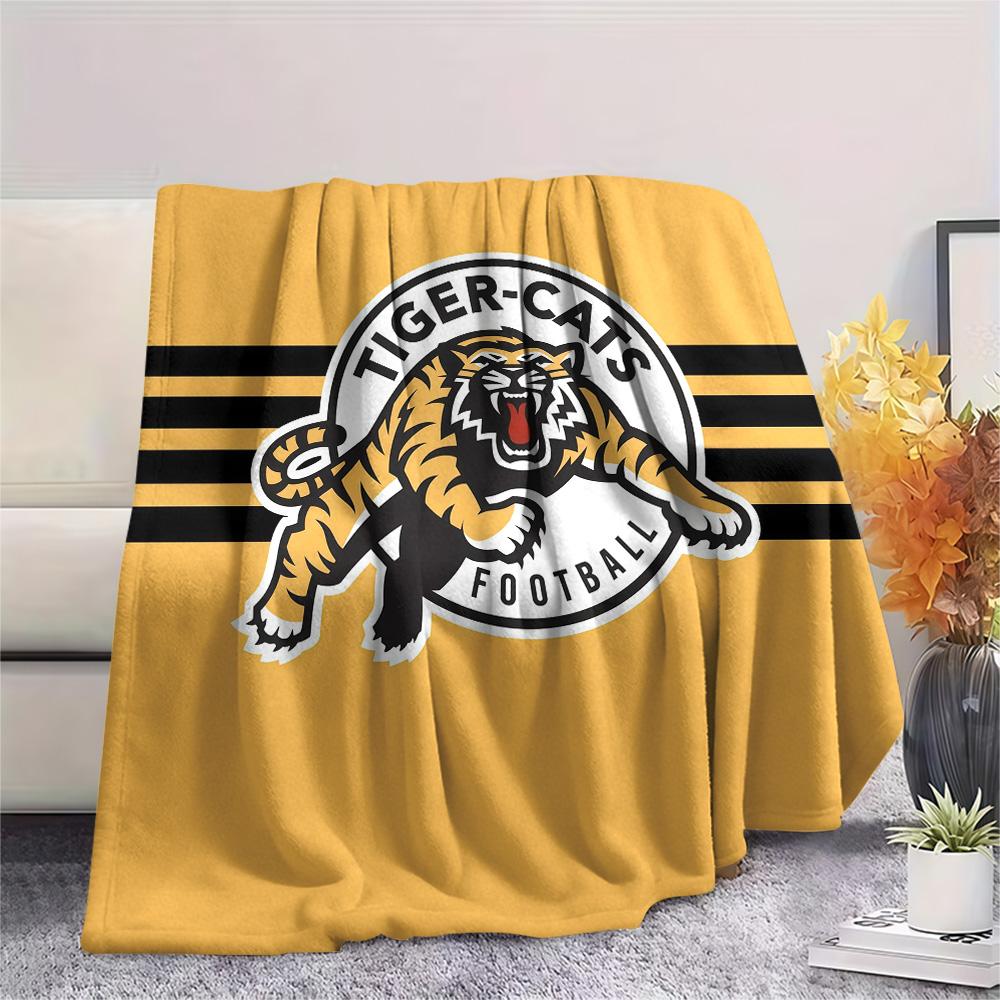 Castleford Tigers Flannel Blanket, High quality Comfortable for All Seasons, Home Decor, Warmth and Comfort