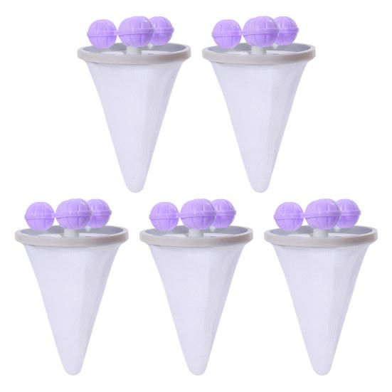 5 шт. плавающая сетка для фильтрации волос, удаление ворса, многоразовый, простой в использовании, стиральная машина, фильтр-мешки для удаления шерсти домашних животных