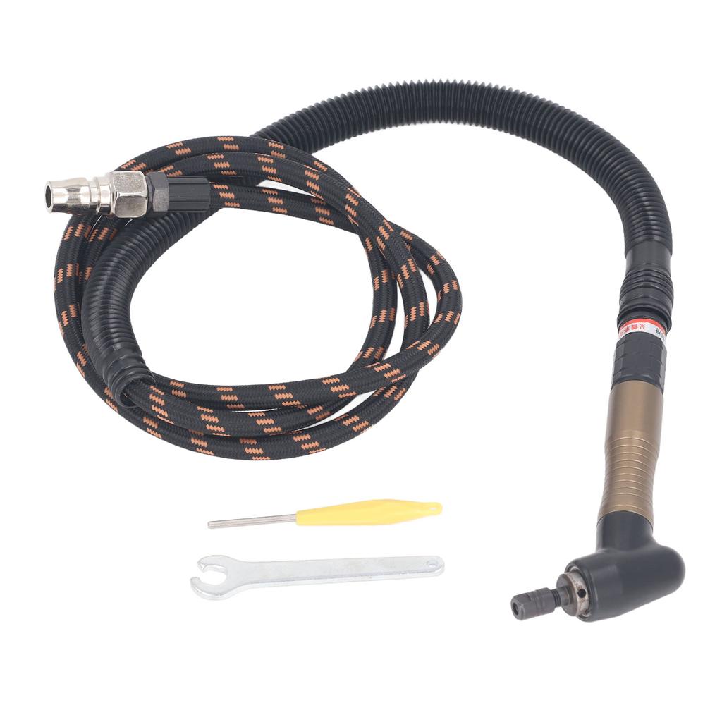   Комплект шлифовальной машины с поворотным переключателем 23500 об/мин, локтевой пневматический шлифовальный карандаш для полировки и удаления заусенцев