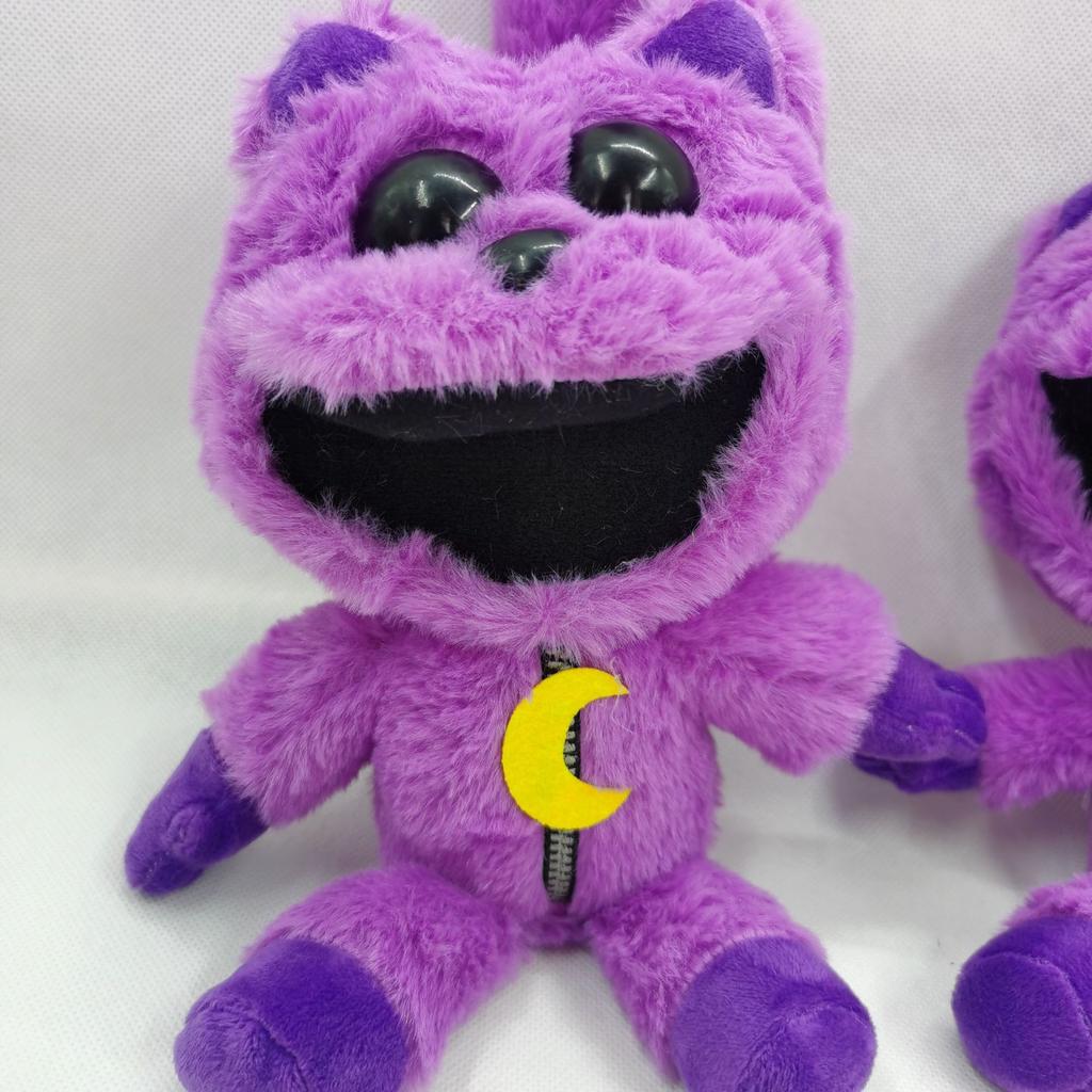 Кукла Scary Smile Animal Series Фиолетовый котенок Плюшевая игрушка