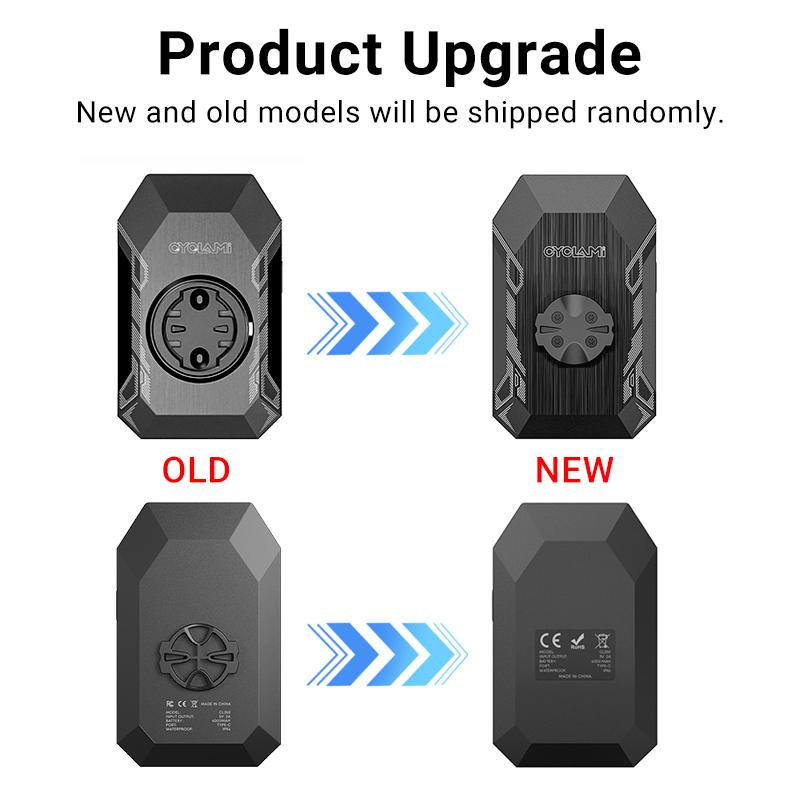CYCLAMI CL350 Bike Headlight For Garmin XOSS IGPSPORT Magene GPS G2 4000mAH Rechargeable Bicycle Front Lamp with Gopro Adapter