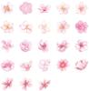 Y-joy Pin Badge Japanese Style Design Series Spare Fastener 1 Cherry Japanese Flag 2 types of cherry blossom - [Includes + Extra] / Blossom, Mt. Fuji,