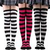 Warm Stripe Stockings Knitted Over Knee Socks Harajuku Style Cosplay Socks  Christmas Gift