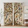 2 шт., фильтрующие шторы (исключая удилища, неподвижный, без батареек) Классическое Дерево Жизни для использования в спальнях и гостиных