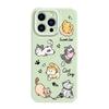 Чехол для телефона "Счастливый кот" для iPhone 13 12 11 7 8 6 6S Plus Pro Max Mini X XS XR SE 2020 2022 Пленка Жесткий чехол