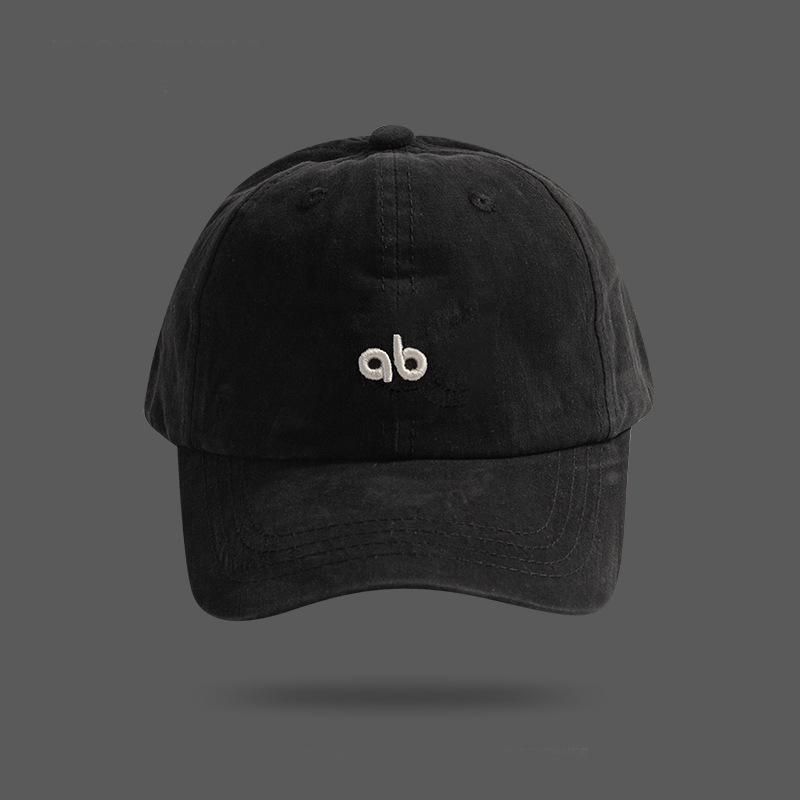 Бейсболка с вышивкой букв для женщин, открывающая лицо  Широкополая защита от солнца для мальчиков  Бейсболки  Для пар