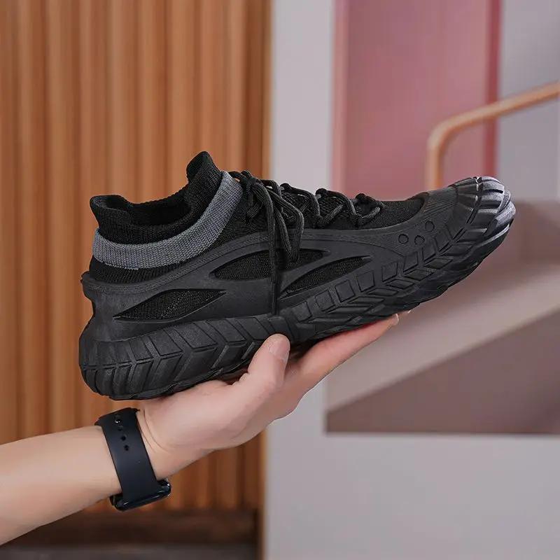 Fashion Outdoor Male Sports Shoes Thick Platform All Brands Trend 2025 Cheap Liquidation Low Price Summer Sale On Men's Casual Sneakers