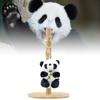 Charming Panda Plush Pendant Cuddly Stuffed Animal Keychain For All Ages