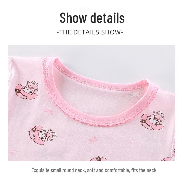 7A Антибактериальный бесшовный детский осенне-зимний комплект нижнего белья - размеры S и M