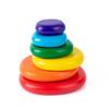 Toy Building Block Rainbow Infant Portable Playset Educational Preschool Children Color Shape Learning Toys Playing Supply Gifts