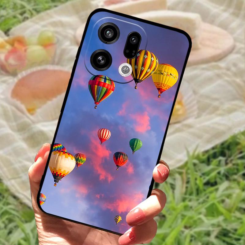 Чехол для OPPO Find X9 Pro FindX9 Силиконовый Мягкий TPU Чехол для Телефона для OPPO Find X9Pro X 9 Чехол Бампер Противоударный Funda Coque PLJ110